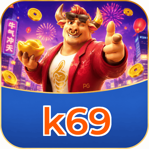 k69 Logo - Bônus com Rollover Justo